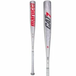 Clearance – Marucci CAT 7 Silver (-3) BBCOR Baseball Bat: MCBC72S