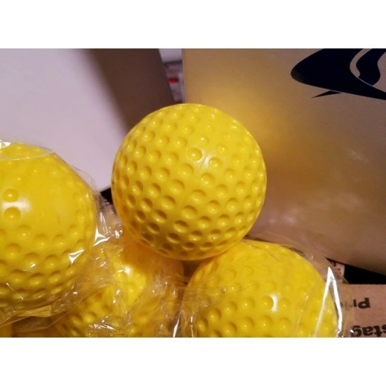 8 Dozen (96) Champro 9 Inch Yellow Dimple Molded Batting Cage/practice Baseballs 5 8 Dozen (96) Champro 9 Inch Yellow Dimple Molded Batting Cage/practice Baseballs - Image 5