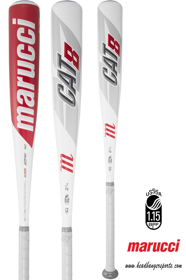Clearance – Marucci CAT 8 (-10) USSSA Senior League Baseball Bat: MSBC810 2 Clearance – Marucci CAT 8 (-10) USSSA Senior League Baseball Bat: MSBC810 - Image 2
