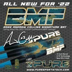Clearance – 2022 PURE Sports Andrew Collins BMF Signature 2PC 13″ USSSA Slowpitch Softball Bat